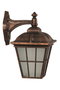Opviq Lámpara de Pared Exterior BAP-68183-BKR-M2 Marrón